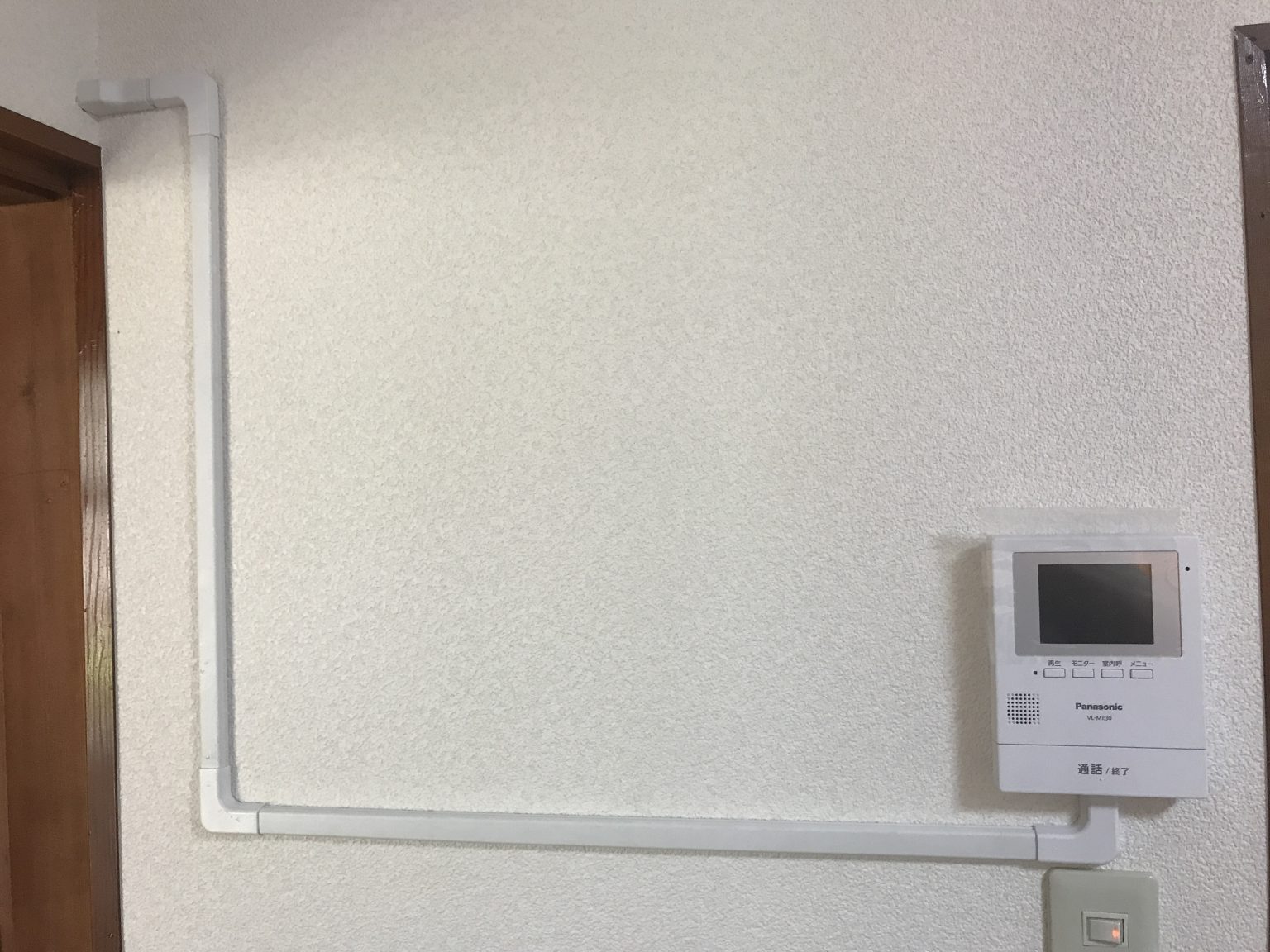 <その他施工事例 vol.30>インターホンの呼出音増設用スピーカー取付 フタガミホームセンターズ