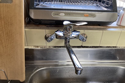 【その他施工事例　vol.65】キッチン水栓の水漏れ解消