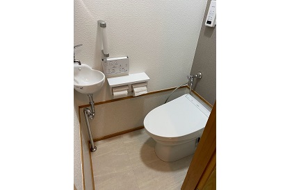 【トイレ施工事例　vol.23】コンパクトな簡易水洗トイレに交換