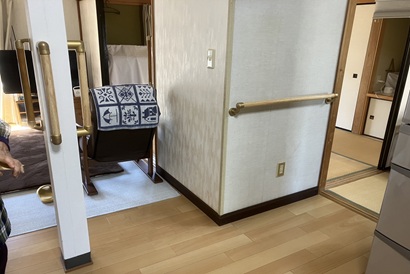 【手すり施工事例　vol.１６】　室内手すりの取付