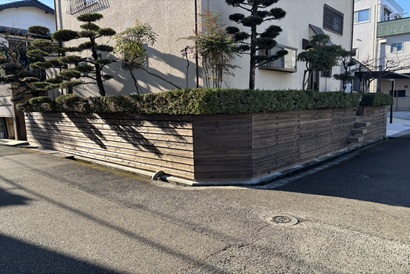 【外まわり工事例　vol.５１】外塀をおしゃれに